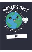 World's Best DJ: Notebook / Journal with 110 Lined Pages