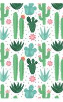 Cactus Lined Notebook