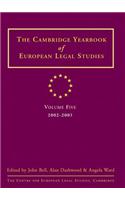Cambridge Yearbook of European Legal Studies  Vol 5, 2002-2003