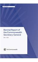 Biennial Report of the Commonwealth Secretary-General, 2011-2013