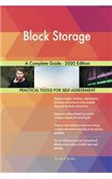 Block Storage A Complete Guide - 2020 Edition