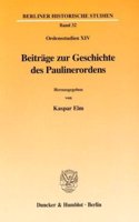 Beitrage Zur Geschichte Des Paulinerordens