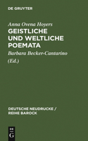 Geistliche und Weltliche Poemata