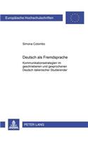 Deutsch ALS Fremdsprache