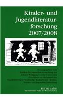 Kinder- Und Jugendliteraturforschung 2007/2008