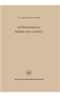 Unternehmung, Betrieb und Umwelt