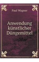 Anwendung künstlicher Düngemittel