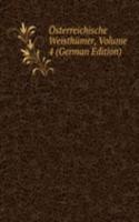 Osterreichische Weisthumer, Volume 4 (German Edition)