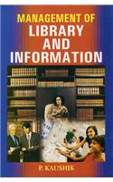 Management of Library and Information