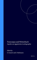 Textcorpus Und Wörterbuch