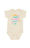 Nap. Snack. Ms. Rachel. Repeat Baby Bodysuit - 24 Mo