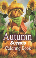 Autumn Scenes Coloring Book