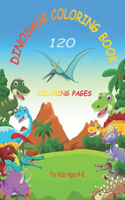 Dinosaur Coloring Book for Kids