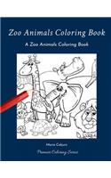 Zoo Animals Coloring Book
