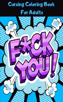 Cursing Coloring Book For Adults