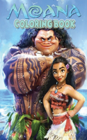 Moana Coloring Book: For Kids and Toddlers Age 3-8 Years