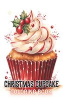 Christmas Cupcake Coloring Book