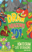 How To Draw Cute 101 Dragons For Kids