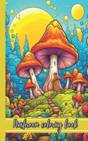 mushroom Coloring Book