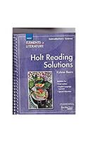 Elements of Literature: Reading Solutions Introductory Course