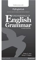Fundamentals of English Grammar MyLab English (Access Code Card)