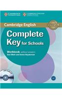 Complete Key for Schools Workbook Without Answers with Audio CD