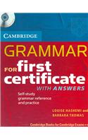 Cambridge Grammar for First Certificate Book with Answers and Audio CD