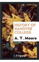 History of Hanover College