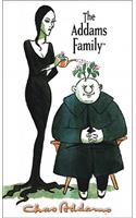 Addams Family Morticia and Uncle Fester 3 x 5