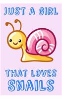 Just A Girl That Loves Snails