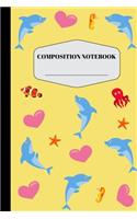 Dolphin Composition Notebook