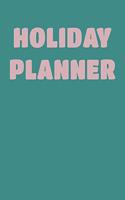 Holiday Planner
