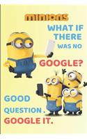 Minion WHAT IF THERE WAS NO GOOGLE? GOOD QUESTION GOOGLE IT