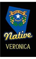Nevada Native Veronica: College Ruled Composition Book