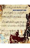 Music Manuscript Book
