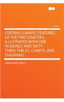 Certain Climatic Features of the Two Dakotas, Illustrated with One Hundred and Sixty-Three Tables, Charts, and Diagrams