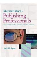 Microsoft Word for Publishing Professionals