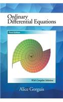 Ordinary Differential Equations