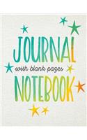Journal Notebook With Blank Pages
