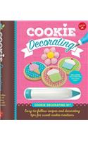 Cookie Decorating: Easy-To-Follow Recipes and Decorating Tips for Sweet Cookie Creations - Includes Frosting Pen and Cookie Cutter!