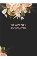 Heavenly Downloads Meditation Journal Blank Lined 7x10