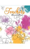 Teacher Record Book