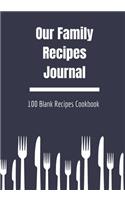 Our Family Recipes Journal