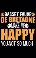 Basset Fauve de Bretagne Make Me Happy You, Not So Much