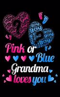 Pink or Blue Grandma loves you