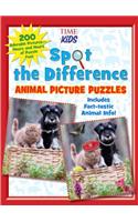 Spot the Difference Animal Picture Puzzles