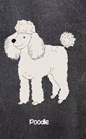 Poodle: Medical & Health Tracker Notebook, Records Organizer and Note Keeper, Vaccination Chart for Dog Walker or Sitter