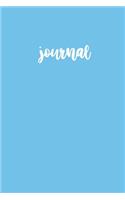 Baby Blue Journal