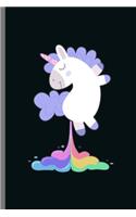 Unicorn Fart: Cute Unicorn Design Perfect for Students, Kids & Teens for Journal, Doodling, Sketching and Notes Gift (6"x9") Lined Notebook to write in