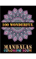 100 Wonderful Mandalas Coloring Book